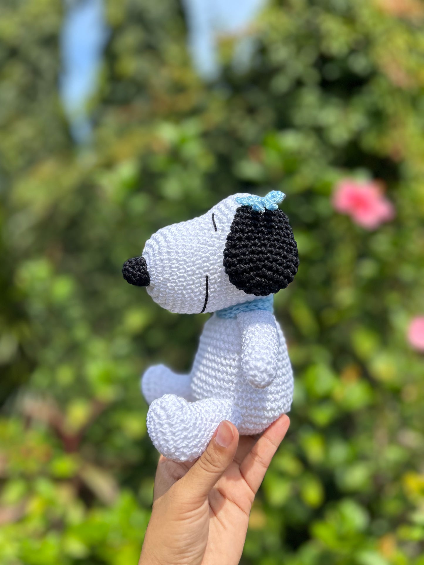Snoopy de crochet