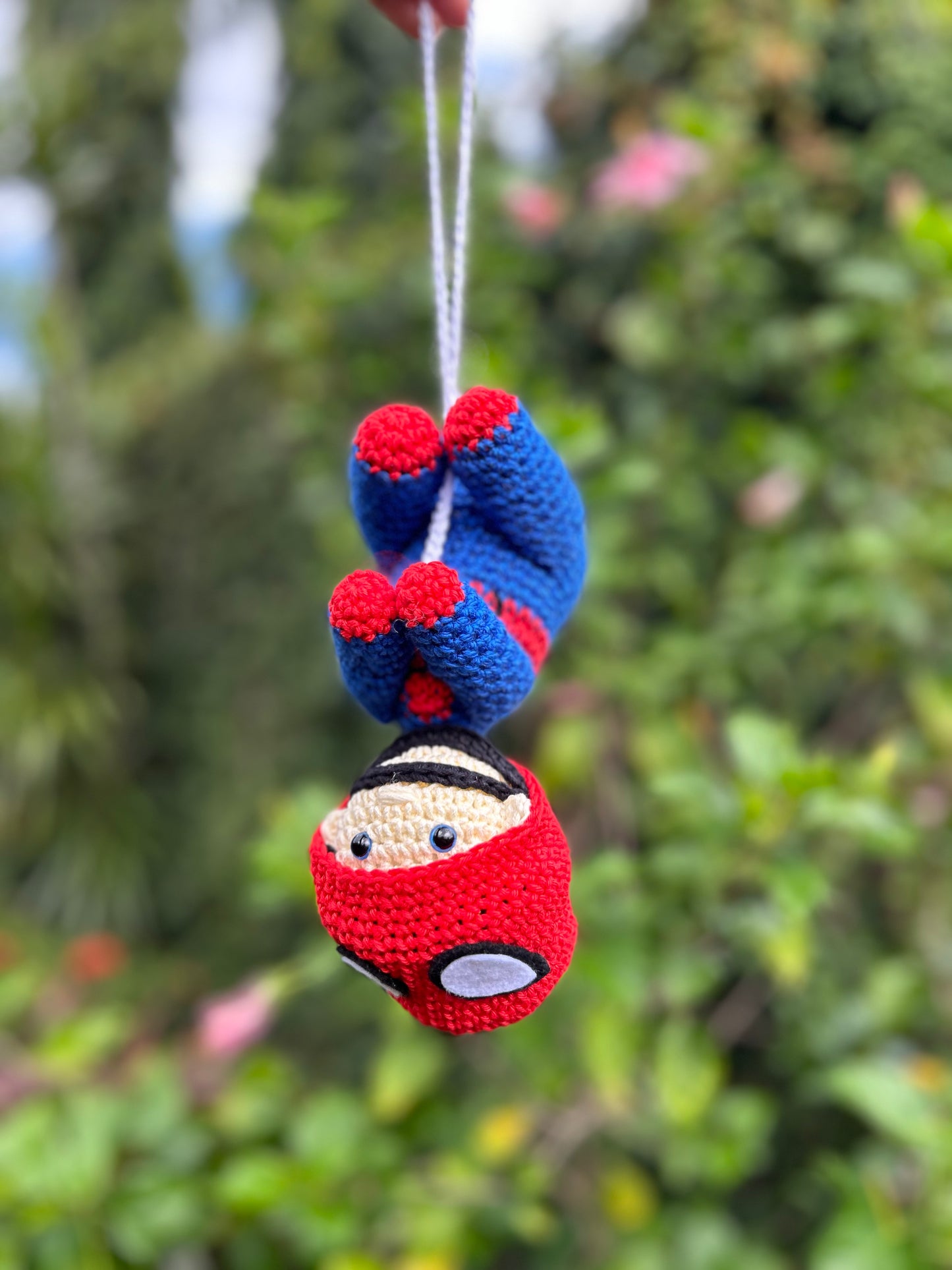 Spiderman- Amigurumi de crochet hecho 100% a mano