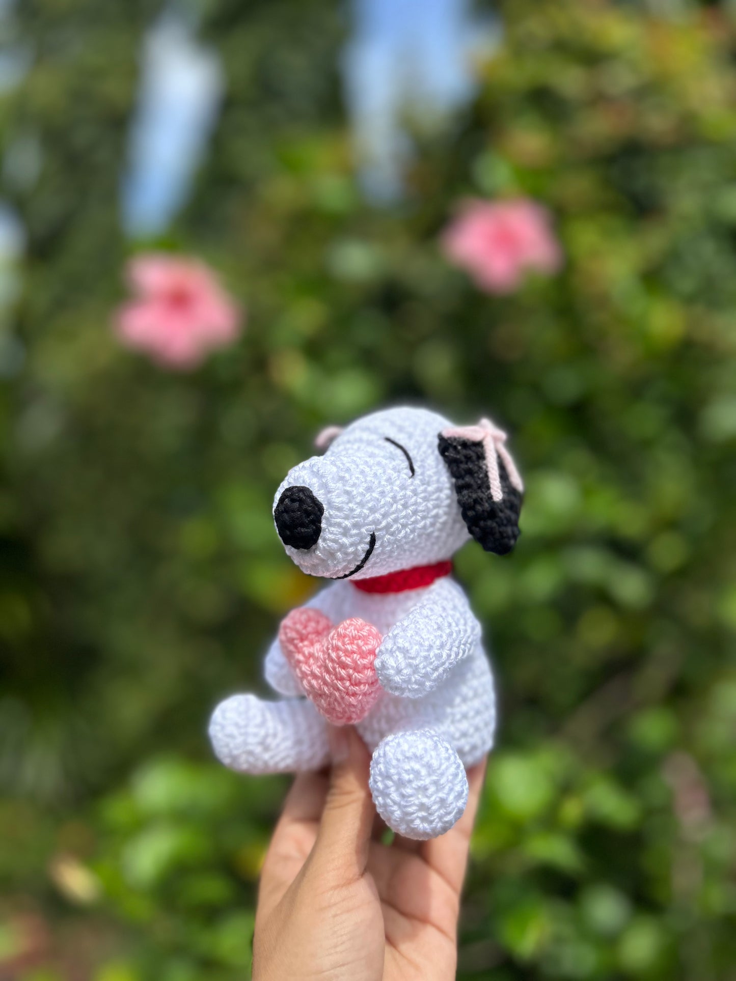Snoopy de crochet