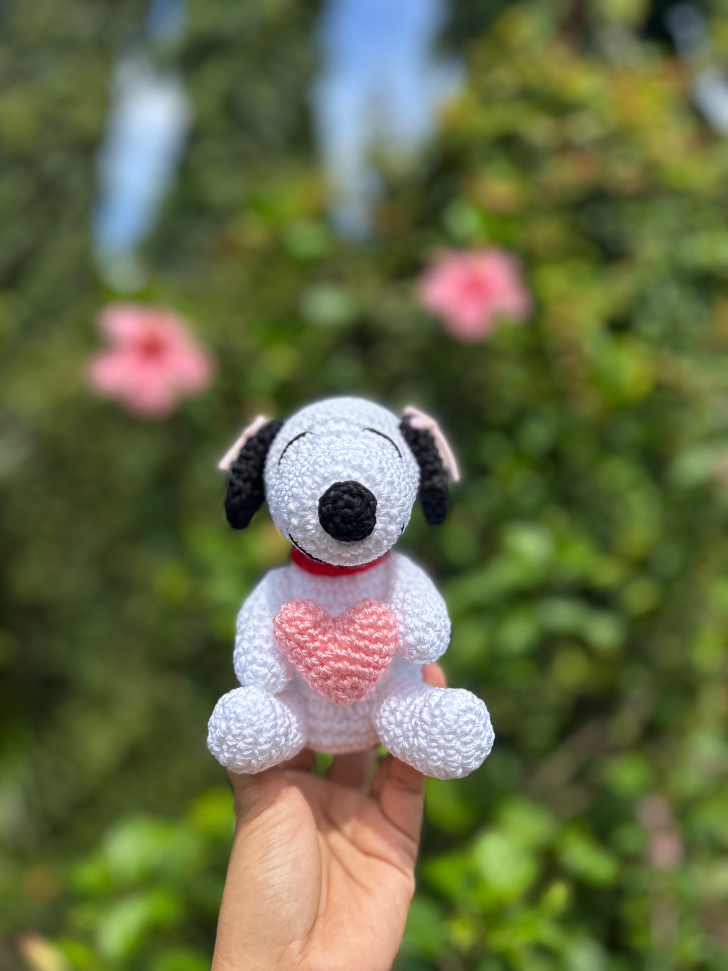 Snoopy de crochet