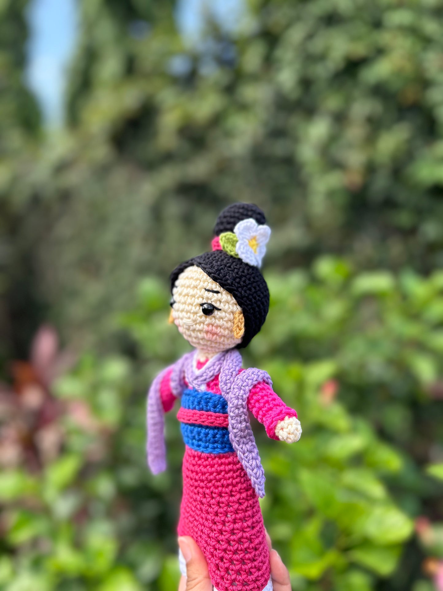 Mulan 100% hecho a mano