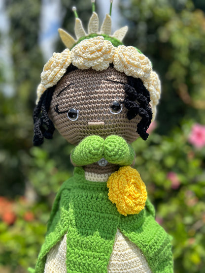 Tiana Muñeca Reversible + Ramo