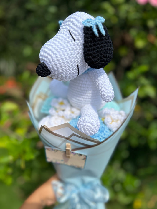 Snoopy de crochet